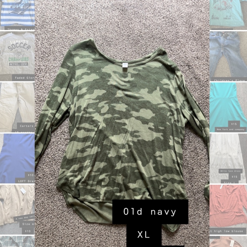 Camo Old Navy Long sleeve